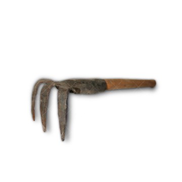 چنگک باغبانی دست ساز 3 شاخه