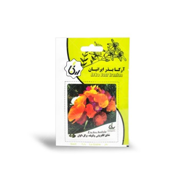 بذر گل شقایق کالیفرنیایی پاکوتاه پرگل الوان آرکا بذر ایذرانیان