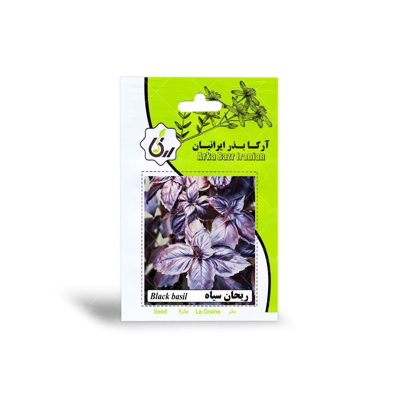 بذر ریحان سیاه آرکا بذر ایرانیان 1