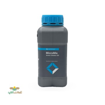 کود مایع نوتری تک آمینو کلات میکرو میکس 222 بازارگان کالا یک لیتری