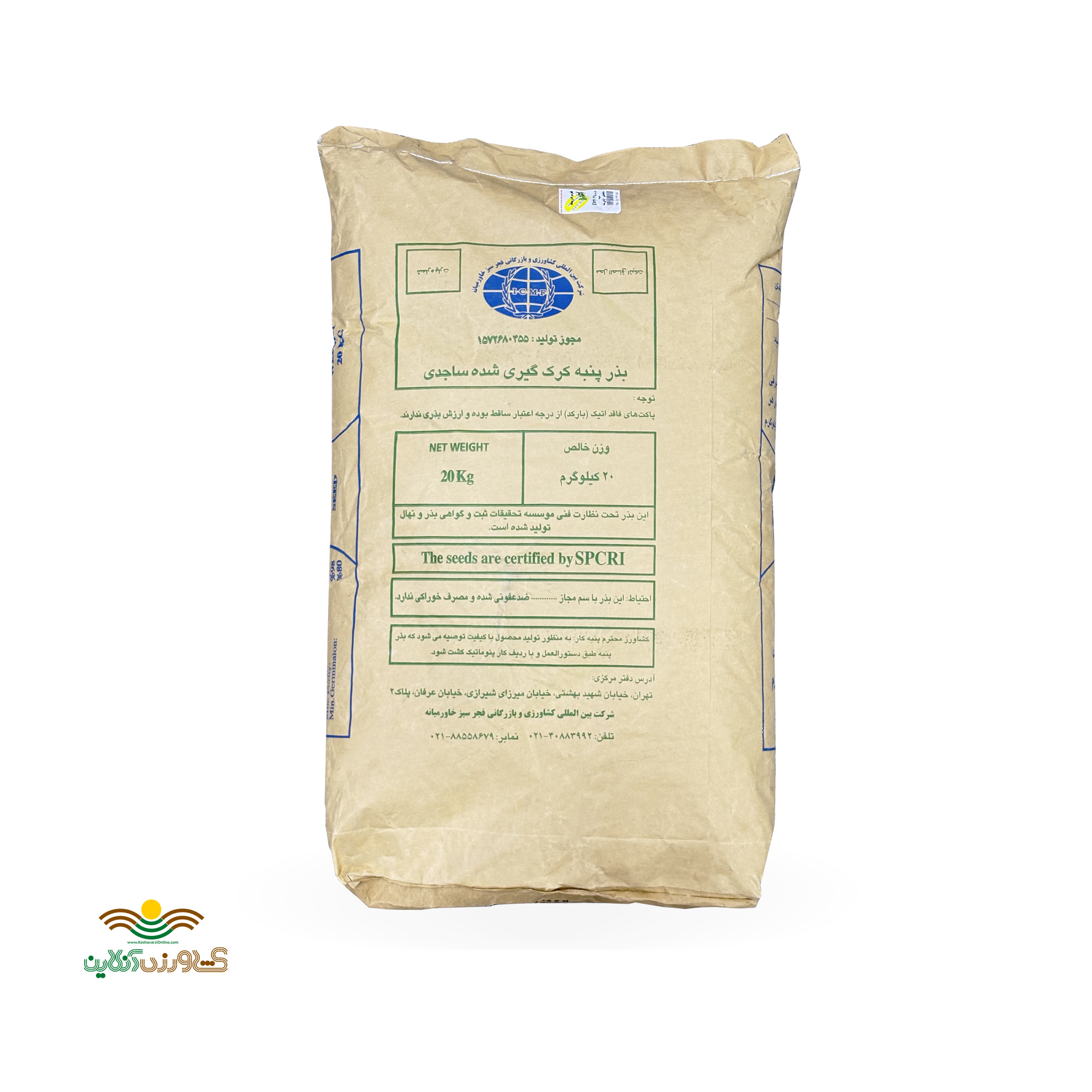 بذر پنبه ساجدی بسیار زودرس و پرمحصول مناسب برداشت مکانیزه 1