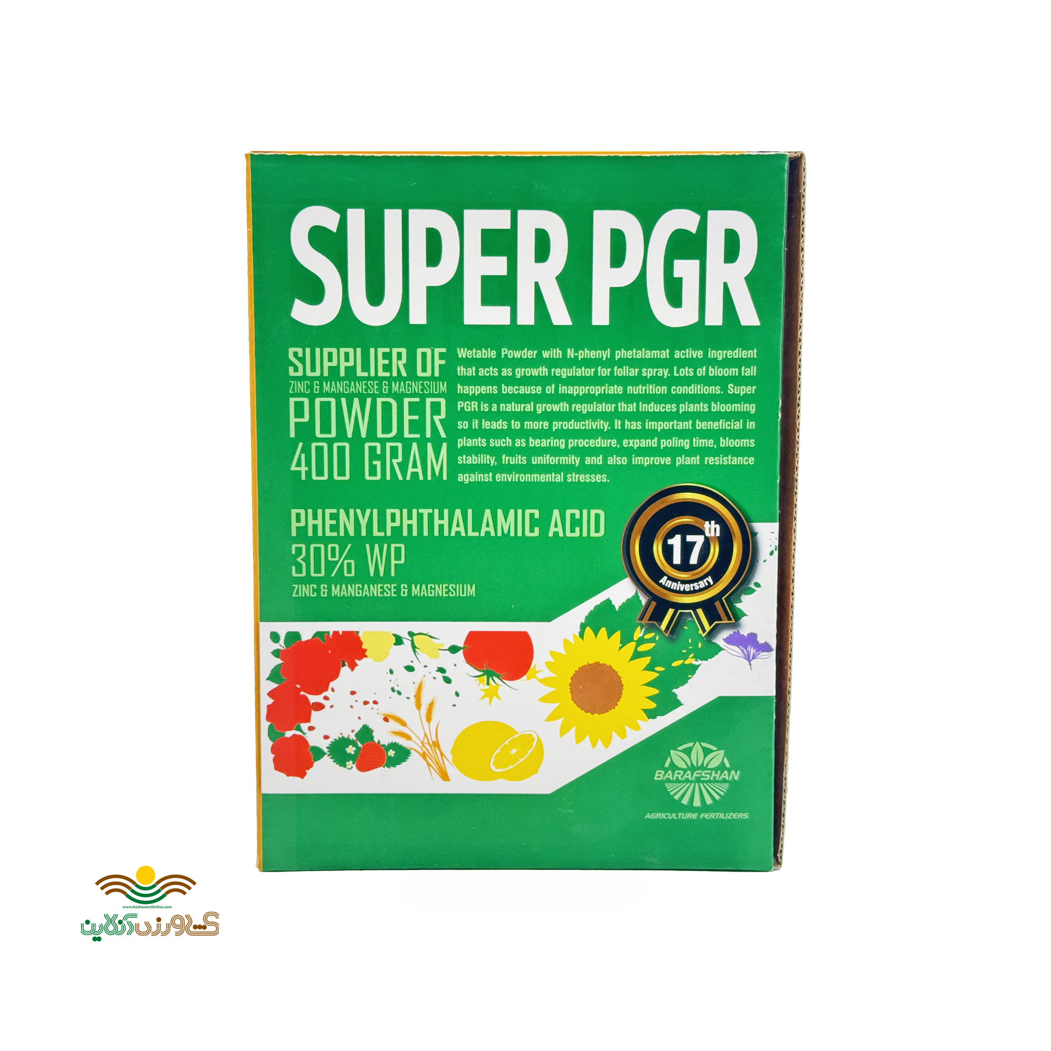 کود سوپر پی جی آر SUPER PGR بارافشان 400 گرمی 2