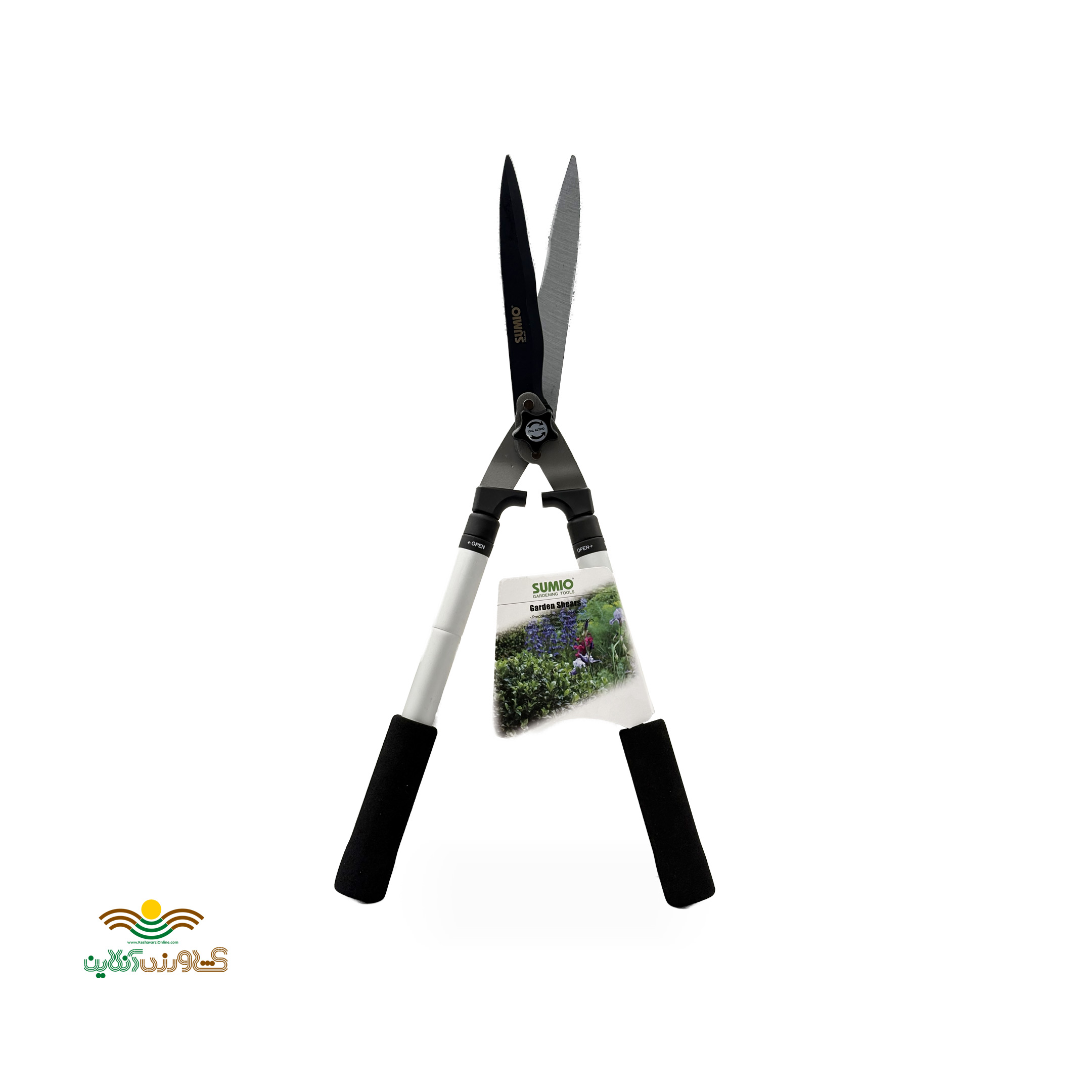 قیچی شمشاد زن دسته تلسکوپی سومیو ژاپن مدل Kc.L4555 1