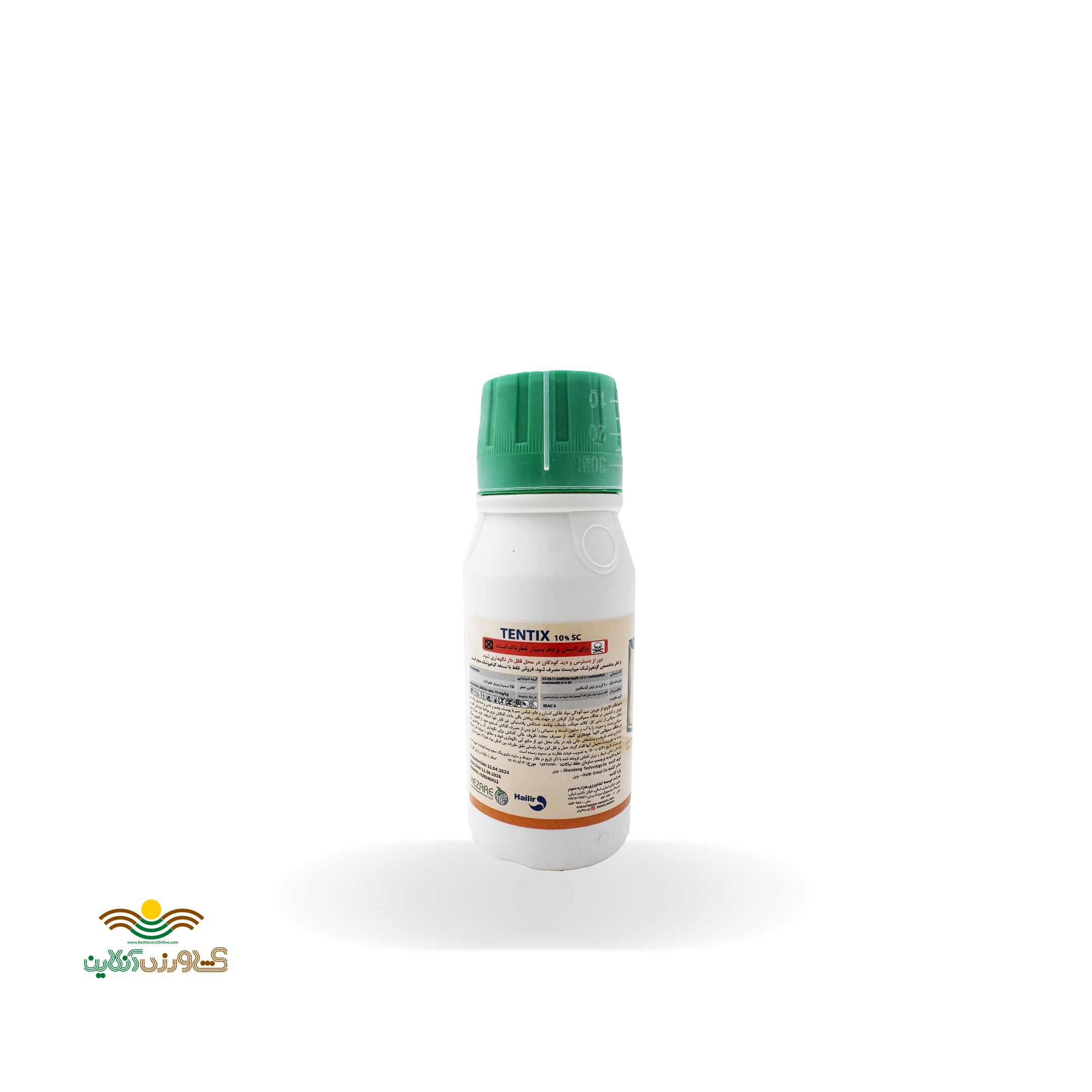 سم کنه کش 100 سی سی آبامکتین تنتیکس 10% SC ساخت چین 2