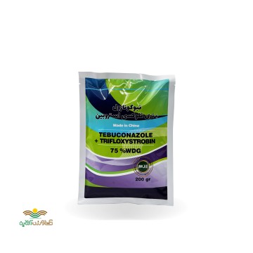 سم قارچکش پودری تبوکونازول و تری فلوکسی استروبین (ناتیوو) زرین سم 200 گرمی ساخت چین