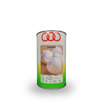 پیاز سفید سه حلقه آمریکایی 500 گرمی